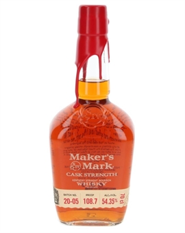 Makers Mark Cask Strength Kentucky Straight Bourbon Whiskey 70 cl 54,35%